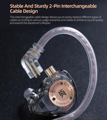 KZ EDX PRO X Hi-Fi In-Ear Earphones