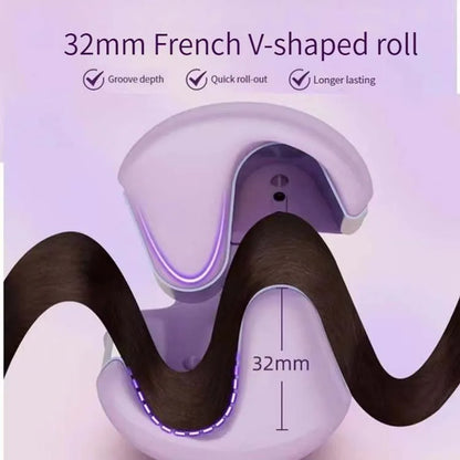 32MM Automatic Curling Iron with Rotating Design