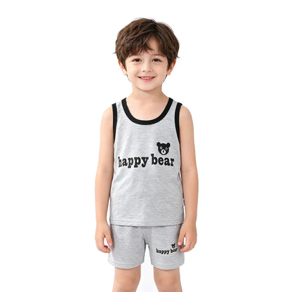 Cotton Summer Kids Clothing Set T-Shirt and Shorts