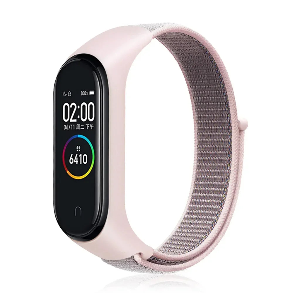 Nylon Adjustable Watchband for Xiaomi Mi Band 3 4 5 6 7