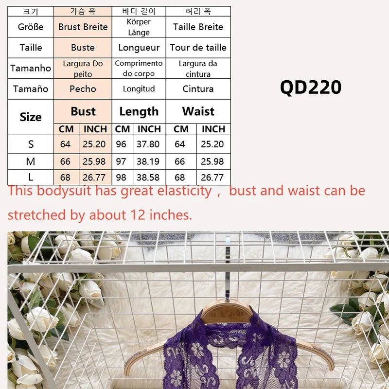 Women Transparent Lace Up Halter Bodysuit Romper
