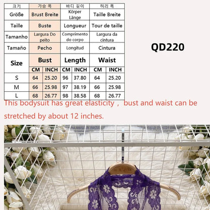 Women Transparent Lace Up Halter Bodysuit Romper