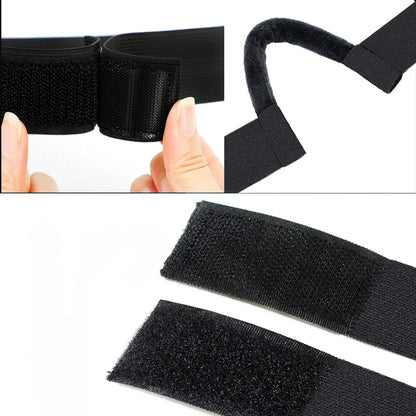 Lace Melt Wig Band with Ear Hanger Black Edge
