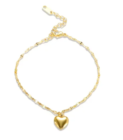 Gold Stainless Steel Bohemian Personalized Anklet