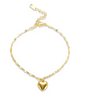 Gold Stainless Steel Bohemian Personalized Anklet