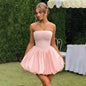 Avrilyaan Off Shoulder Backless A-line Mini Dress