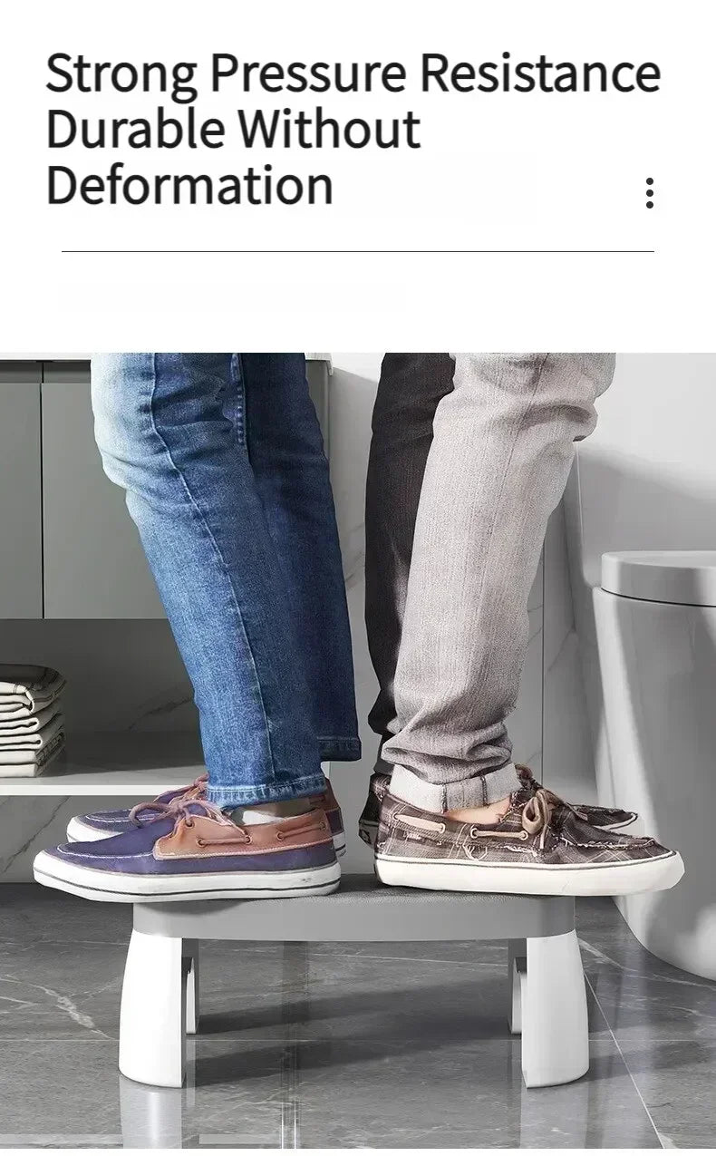 Universal Squatty Potty Toilet Stool - Plastic Waterproof Design