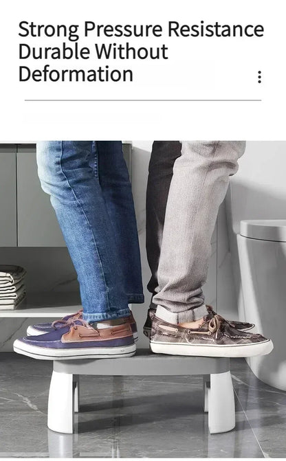 Universal Squatty Potty Toilet Stool - Plastic Waterproof Design