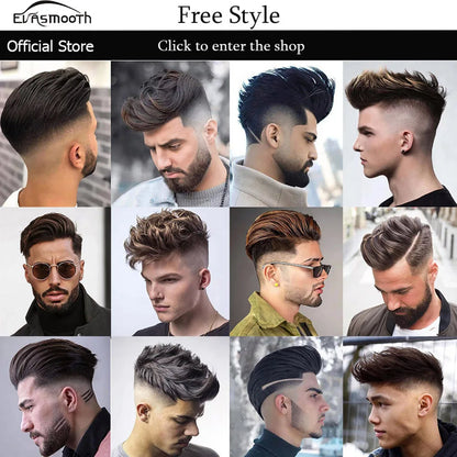 Thin Skin 0.03mm Natural Hair Toupee for Men
