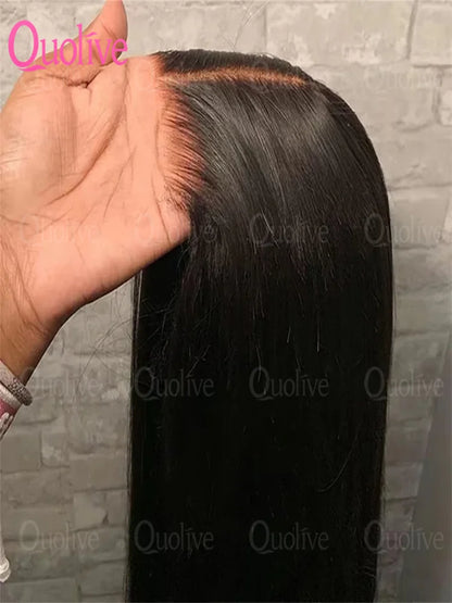 Bone Straight Human Hair Lace Front Wig 360