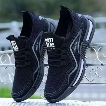 Men's Breathable Slip-On Sport Sneakers for Gym and Walking