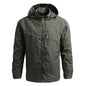 Men's Oversize Nylon Windbreaker Jacket for Spring and Autumn