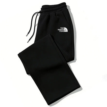 Womens Fleece Straight Leg Joggers Casual Pants