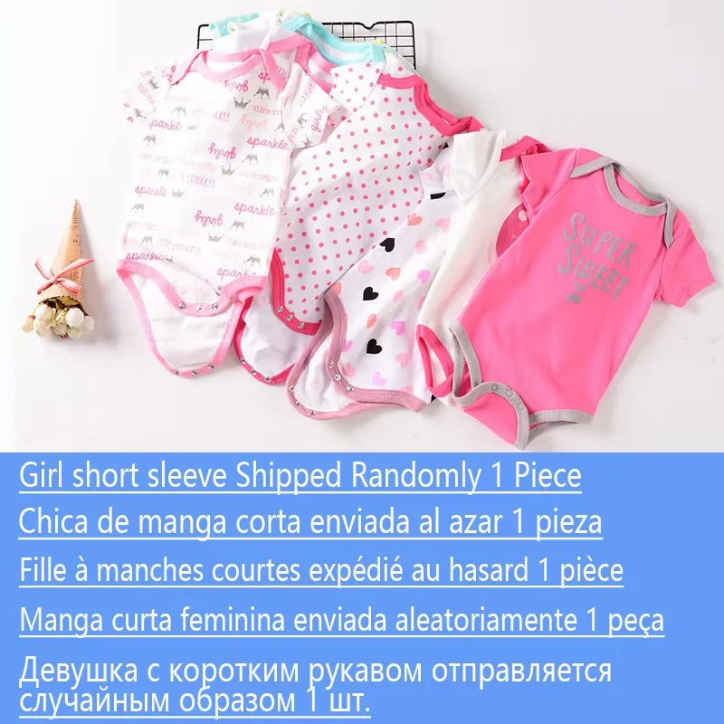 Baby Bodysuit Summer Romper for Newborns 0-12M