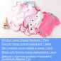Baby Bodysuit Summer Romper for Newborns 0-12M