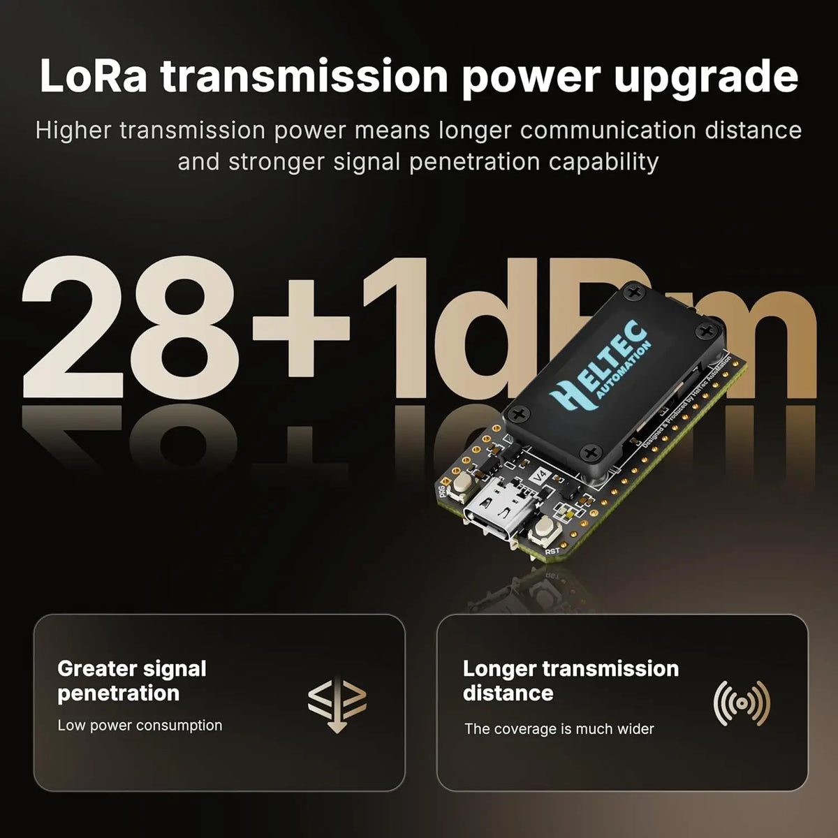 Heltec V4 ESP32-S3 Development Board with LoRa Module