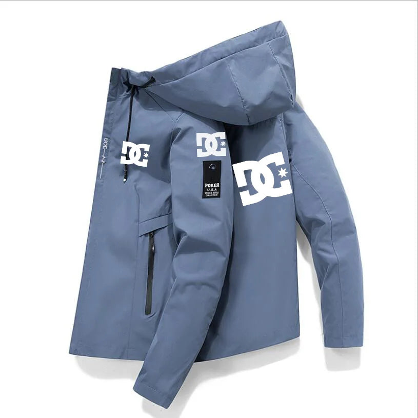 Men's Waterproof Fishing Jacket Hoodie Windbreaker
