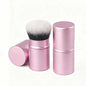 Retractable Makeup Brush with Synthetic Hair