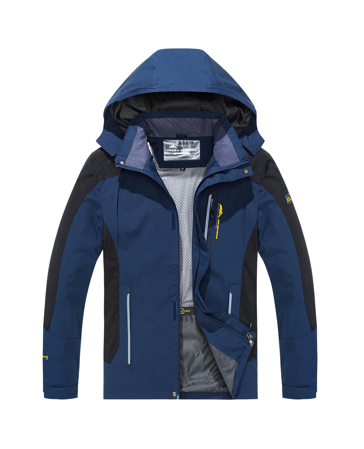 Men's Waterproof Windproof Hiking Jacket Outdoor