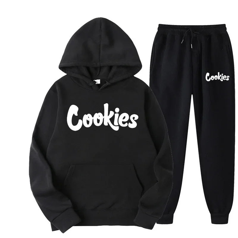 Casual Hoodie Two-Piece Suit for Men and Women