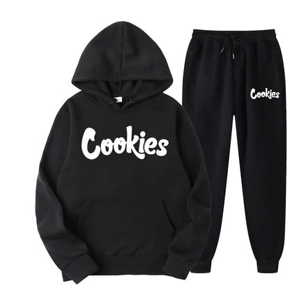 Casual Hoodie Two-Piece Suit for Men and Women