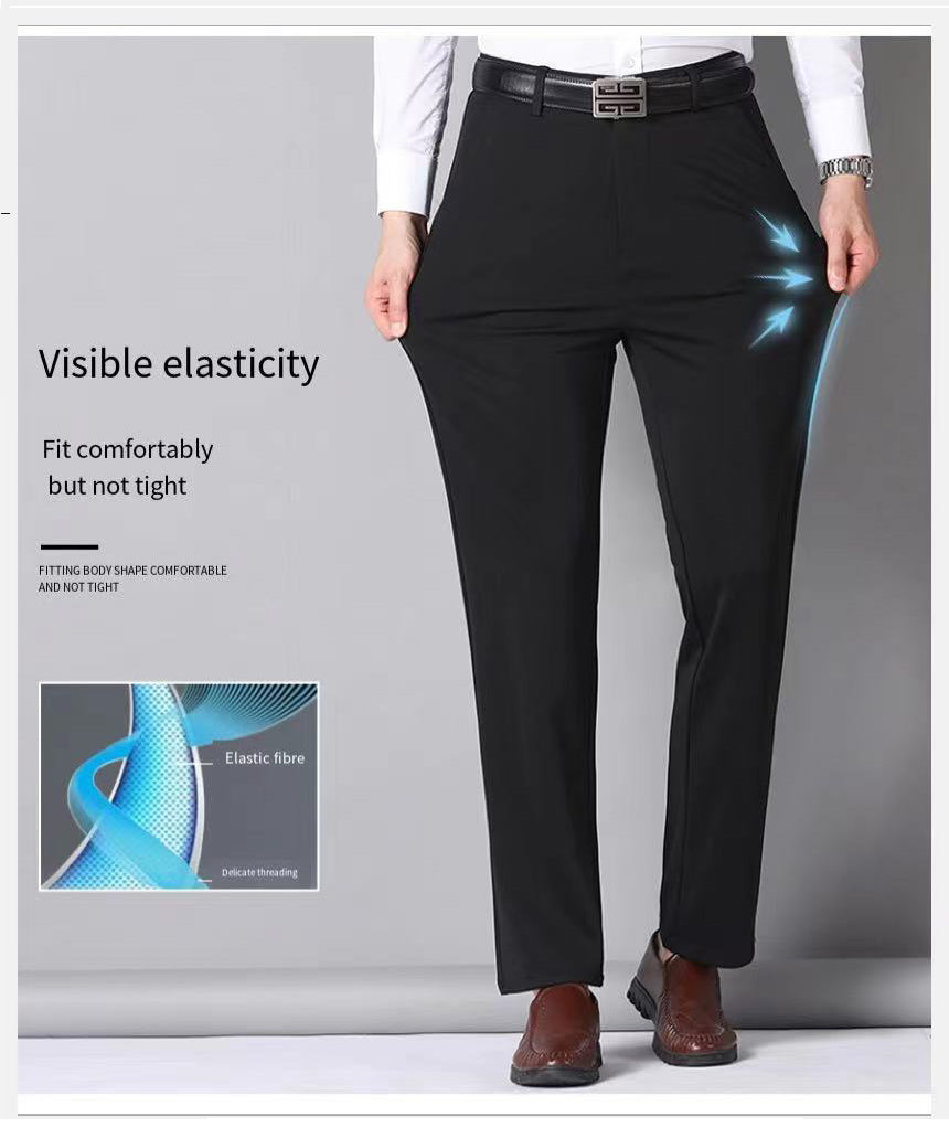 Men's Summer Casual Suit Pants Plus Size 28-42