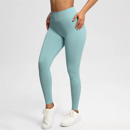 Women Seamless Bum Shaping Leggings Fitness Pants