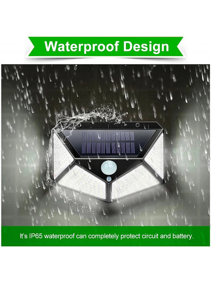 100 LED Solar Security Lamp Waterproof Motion Sensor