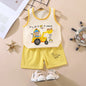 Cotton Summer Kids Clothing Set T-Shirt and Shorts