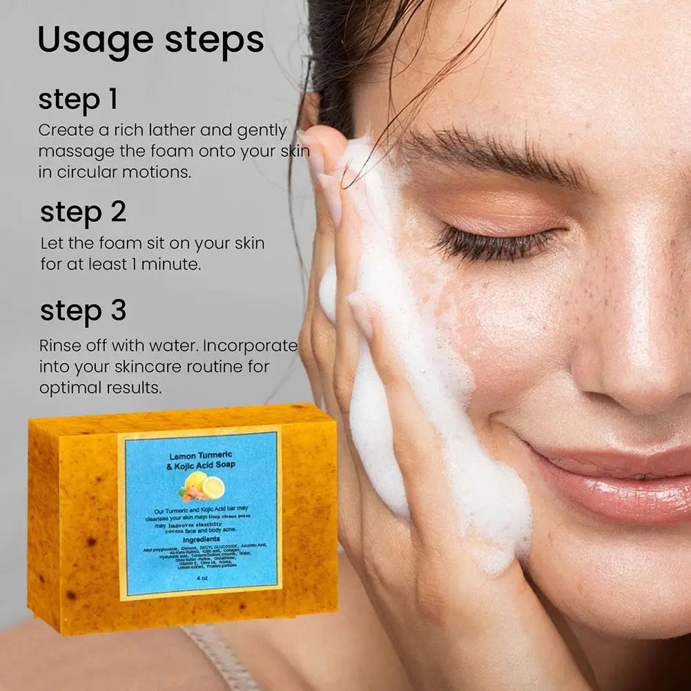 Turmeric & Lemon Whitening Soap