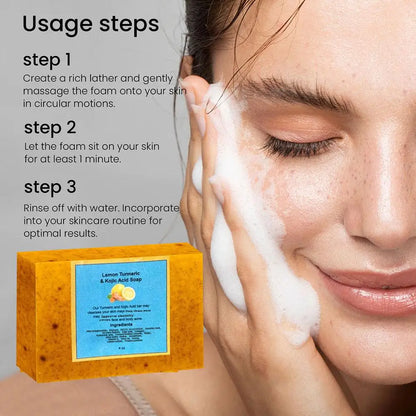 Turmeric & Lemon Whitening Soap
