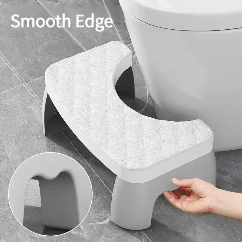Universal Squatty Potty Toilet Stool - Plastic Waterproof Design