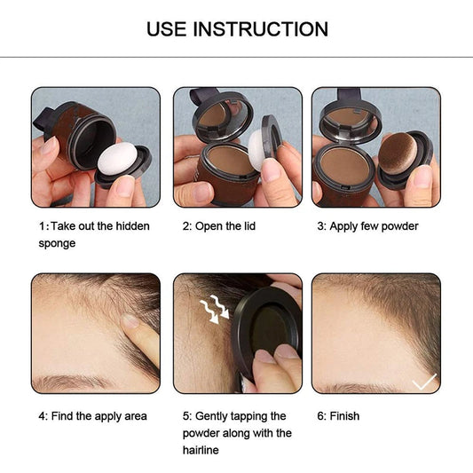 Hairline Powder for Thinning Hair - Long-Lasting Concealer