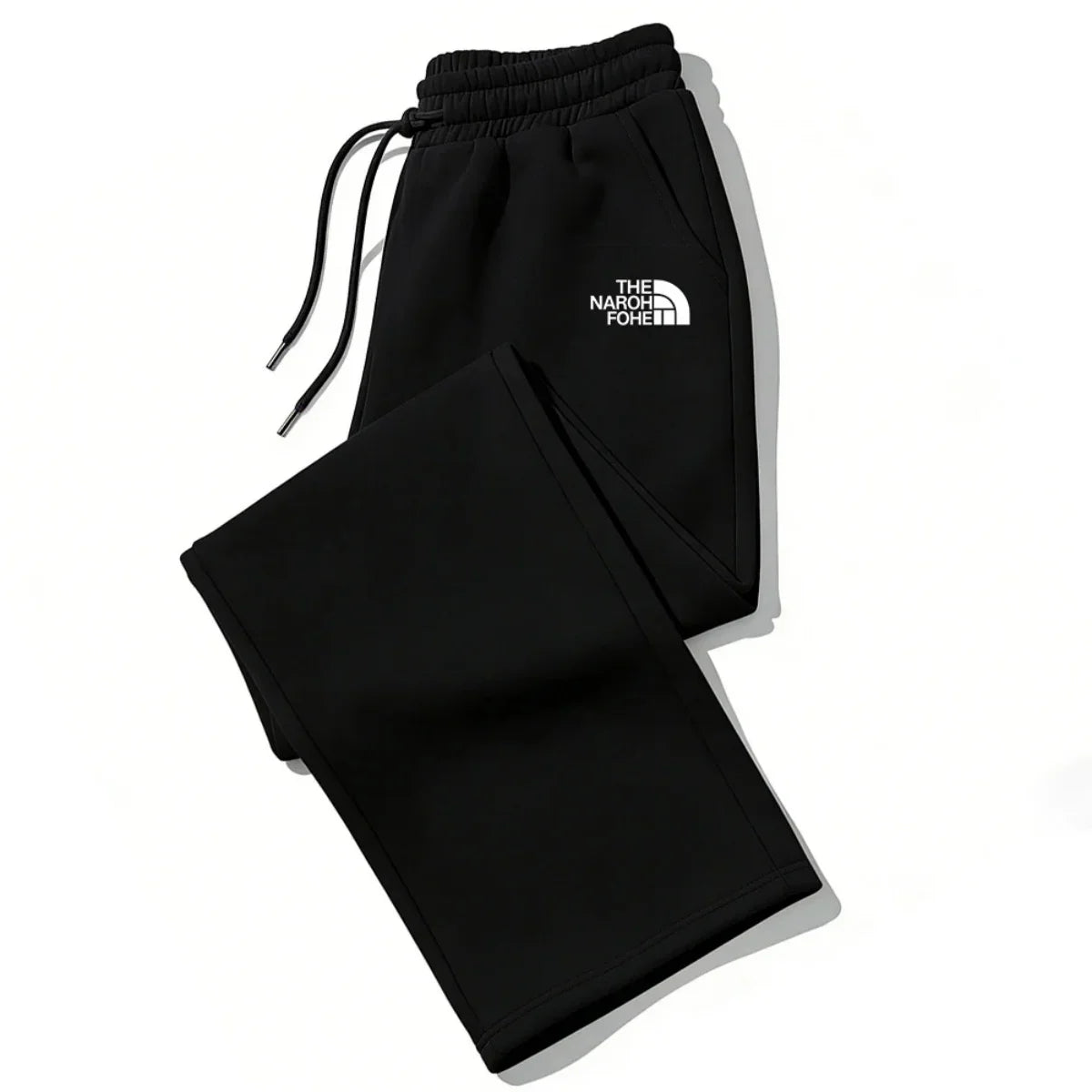 Womens Fleece Straight Leg Joggers Casual Pants