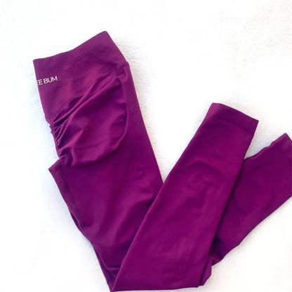 Women Seamless Bum Shaping Leggings Fitness Pants