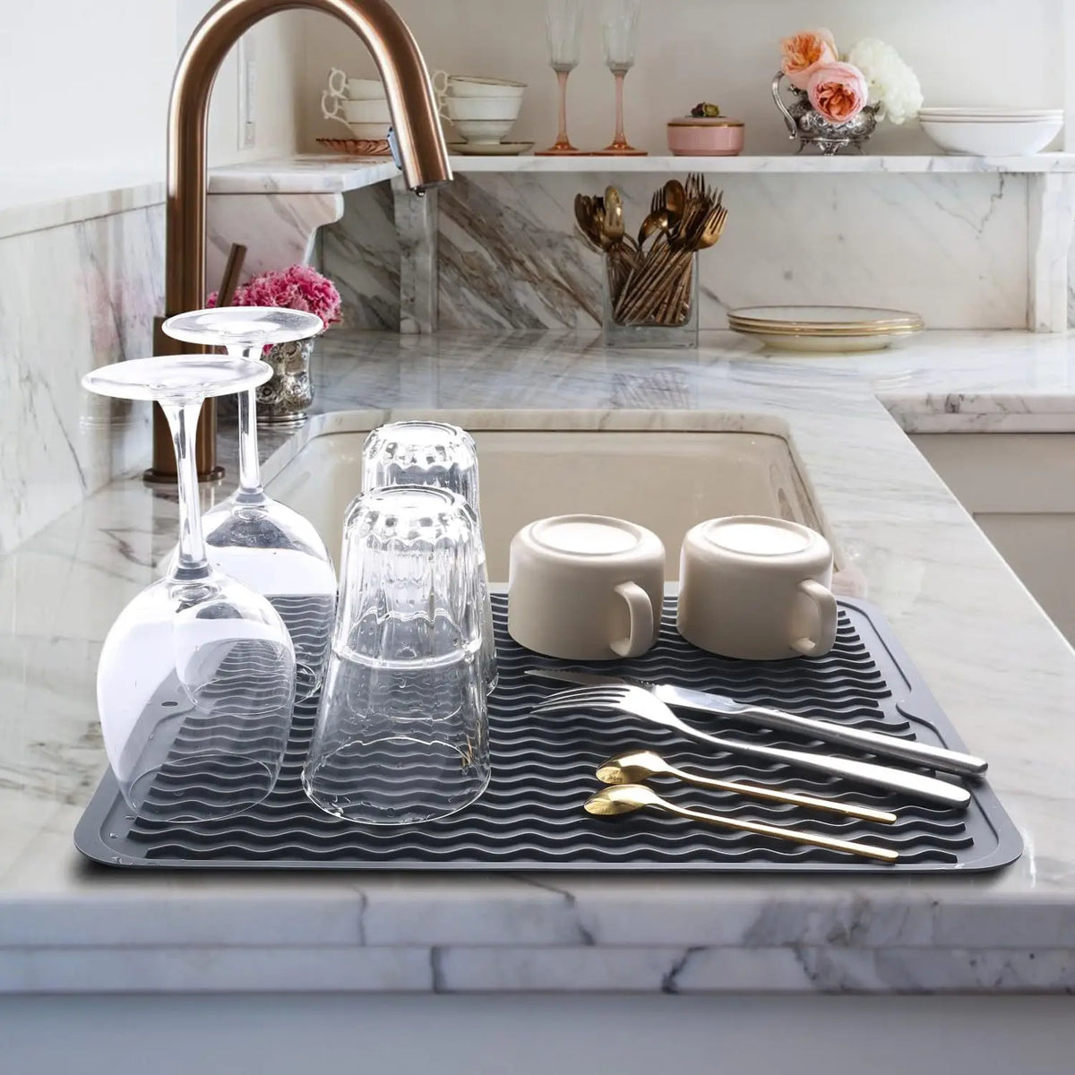 Extra Large Non Slip Silicone Drying Mat