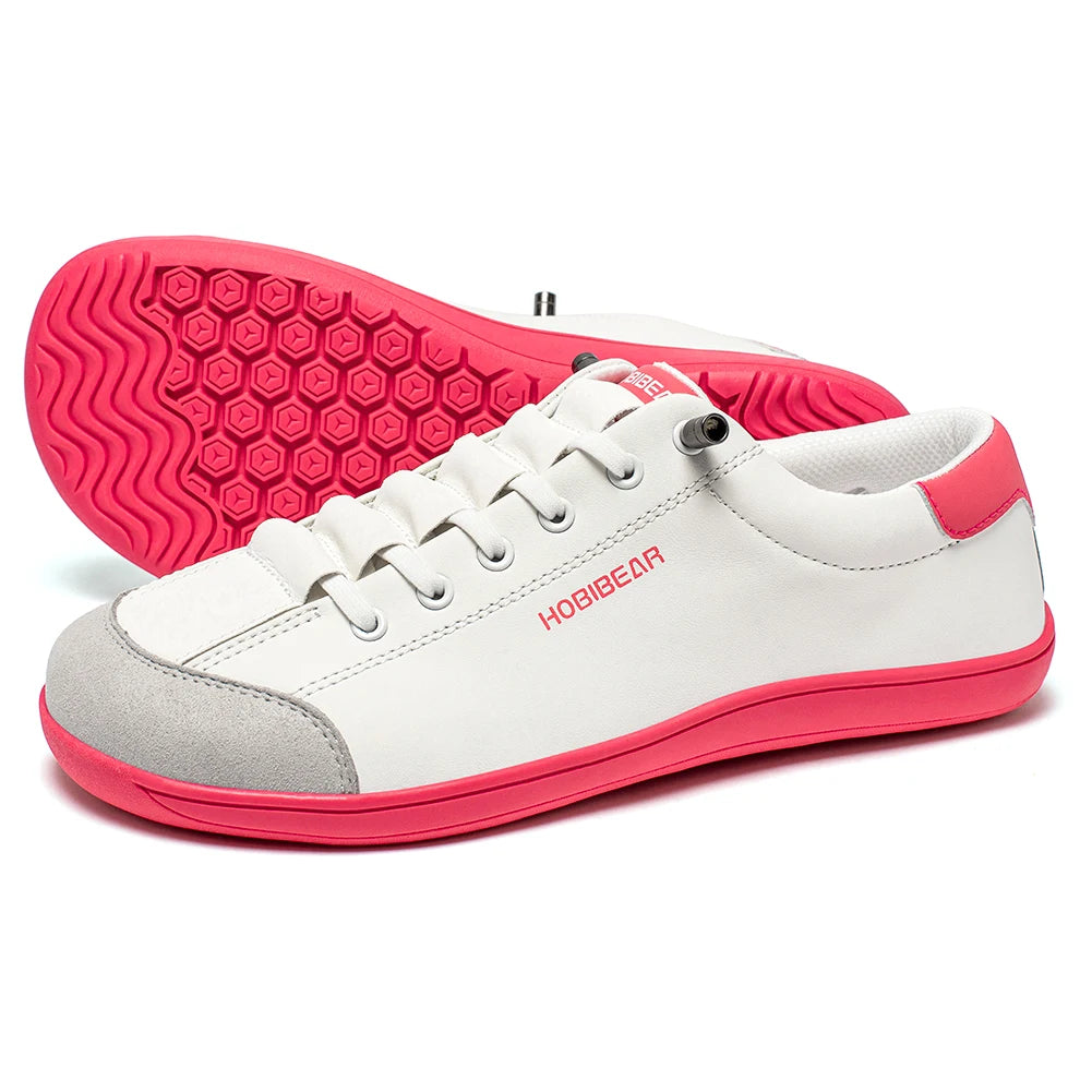 HOBIBEAR Unisex Barefoot Wide Toe Sneakers Artificial Leather