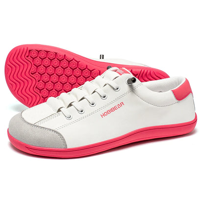 HOBIBEAR Unisex Barefoot Wide Toe Sneakers Artificial Leather