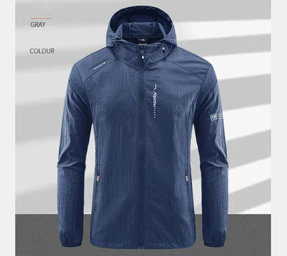 Men's UV Protection Quick Dry Windbreaker Jacket
