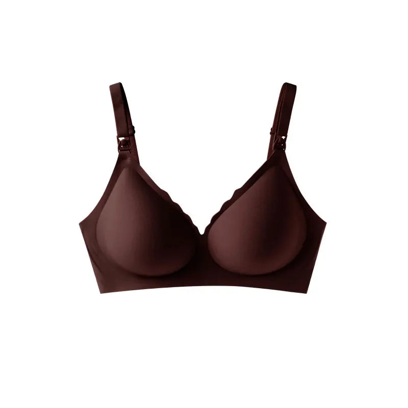 Front Open Nursing Bra Seamless Ultra Thin for Women