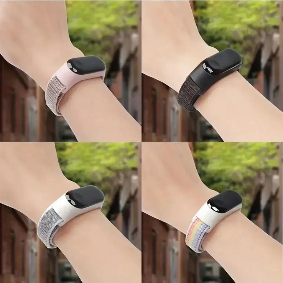 Nylon Adjustable Watchband for Xiaomi Mi Band 3 4 5 6 7