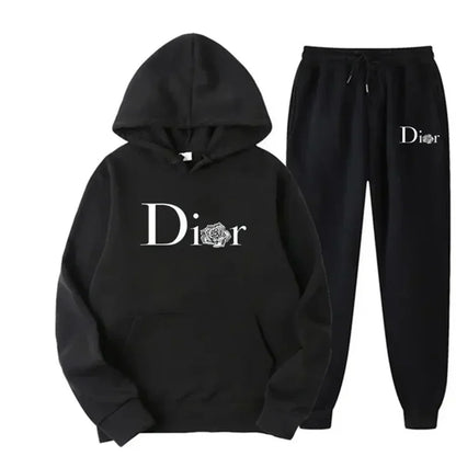 Men's Autumn Two-Piece Jogging Set with Sweatshirt and Pants