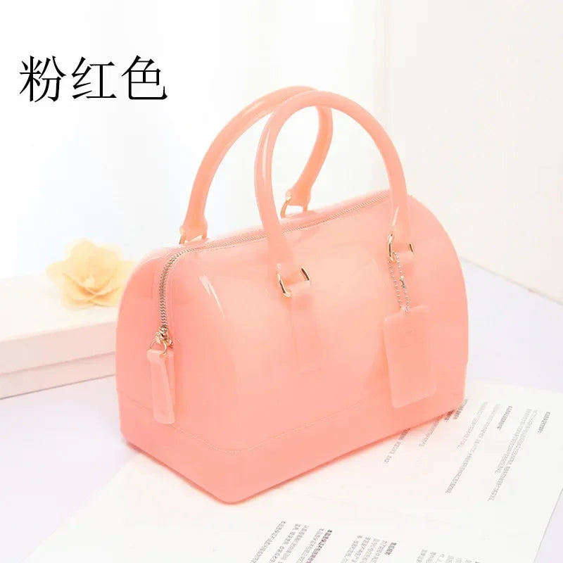 Jelly Bag Crossbody Pillow Bag in Macaron Colors