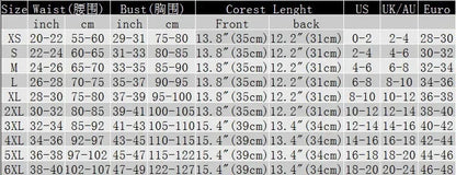 Gothic Bustier Waist Trainer Shapewear for Women