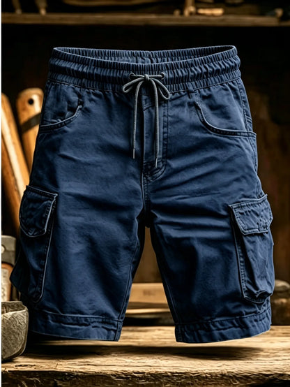 Men's Casual Cotton Bermuda Shorts Plus Size