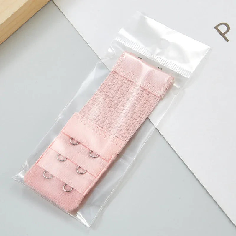 2 Hooks Elastic Bra Extenders for Women, Polyester