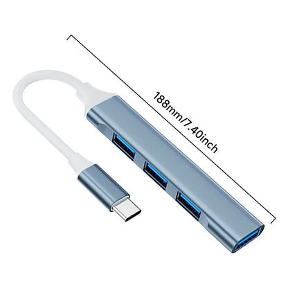 4-in-1 USB C Hub 3.0 Multi-Port Adapter
