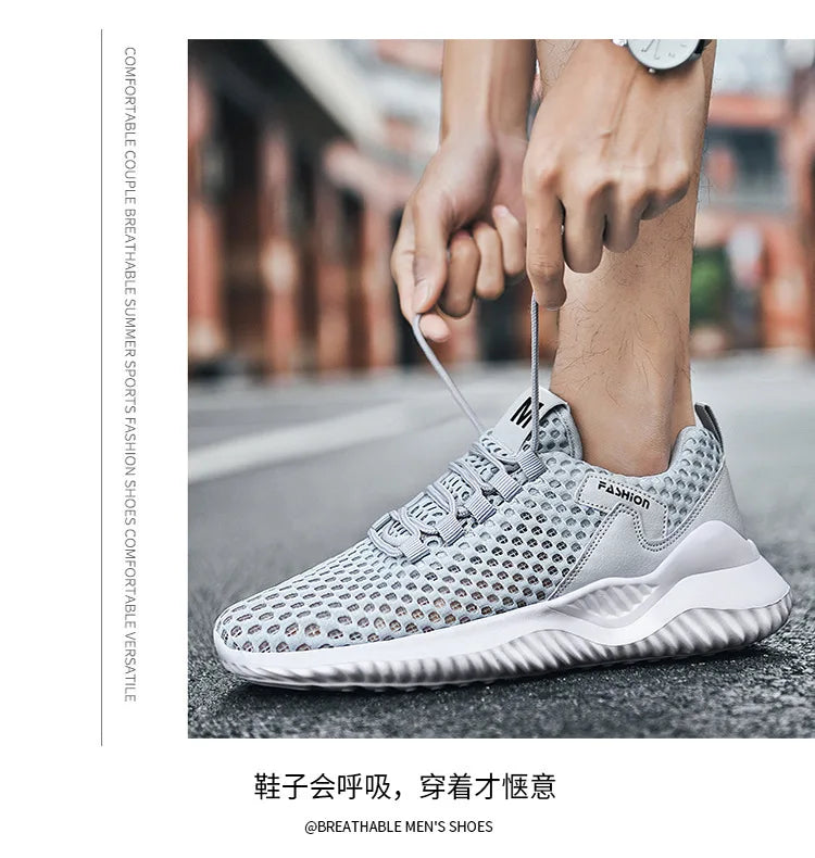 Men's Breathable Mesh Running Shoes