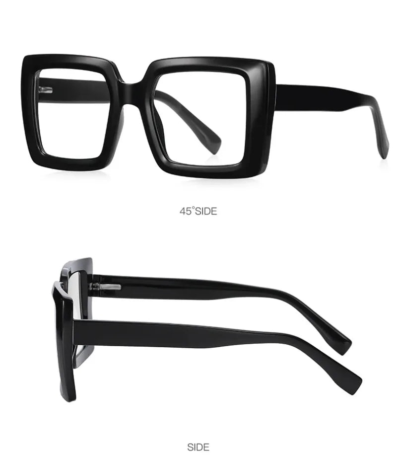 Trendy Square Large Frame Reading Glasses for Women
