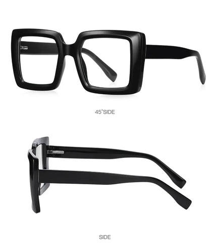 Trendy Square Large Frame Reading Glasses for Women